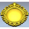 Барочная овальная рамка - stl модель для ЧПУ