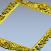 Baroque Acanthus Frame STL for CNC Milling
