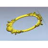 Овальная барочная рамка - 3D модель STL для ЧПУ