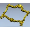 Rococo Shell Frame STL for CNC
