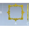 Рокайльная рамка в стиле рококо - 3D модель STL для ЧПУ
