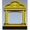 Киот с витой колонной - 3D модель STL для ЧПУ