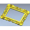 Орнаментальная рамка в стиле рококо - 3D модель STL для ЧПУ