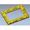 Florentine Rose Decorative Frame STL for CNC