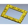 Florentine Rose Decorative Frame STL for CNC