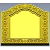 Киотная рамка с растительным орнаментом - STL для ЧПУ