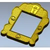 Orthodox Scalloped Frame - STL 3D Model for CNC Carving