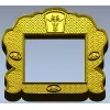 Orthodox Scalloped Frame - STL 3D Model for CNC Carving