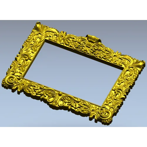 Барочная резная рама - 3D модель в формате STL для ЧПУ