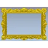 Ornate Baroque Frame STL for CNC