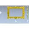 Ornate Baroque Frame STL for CNC