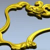 Декоративная рамка в стиле рококо - 3D модель STL для ЧПУ