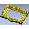 Барочная резная рама - STL модель для ЧПУ