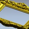 Барочная резная рама - STL модель для ЧПУ