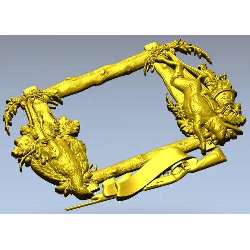 Охотничья рамка - 3D модель STL для ЧПУ