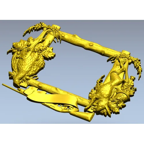 Охотничья рамка - 3D модель STL для ЧПУ