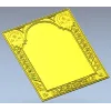 Ornate Arched Frame STL for CNC