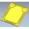 Ornate Arched Frame STL for CNC