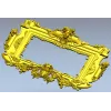 Baroque Ornamental Frame STL for CNC