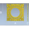 3D модель рамки "Вензель" - stl для ЧПУ