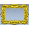 Резная барочная рамка - 3D модель в формате STL для ЧПУ