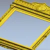 Резная рамка-киот в византийском стиле - STL модель для ЧПУ