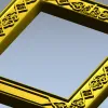 Рамка Византия - 3D модель в формате STL для ЧПУ