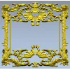 Baroque Ornamental Frame STL for CNC milling