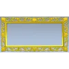 Rectangular Filigree Frame STL for CNC