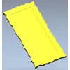 Serrated Rectangular Frame STL for CNC milling