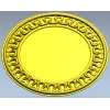 Классический круглый медальон - stl модель для ЧПУ