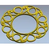 Sunlit Loop Frame - ornate round frame 3D model (STL for CNC)