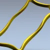 Волнистая декоративная рамка - 3D модель STL для ЧПУ