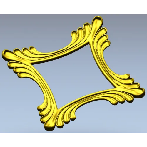 Рамка в стиле ака?нт для ЧПУ - 3D модель STL