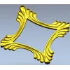 Рамка в стиле ака?нт для ЧПУ - 3D модель STL