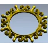 Круглая резная рама с вензелями - STL для ЧПУ