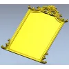 Резная рамка в стиле рококо - 3D модель STL для ЧПУ
