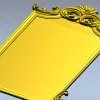 Резная рамка в стиле рококо - 3D модель STL для ЧПУ