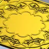 Квадратная декоративная панель "Солнечная арабеска" - STL для ЧПУ
