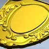 Рамка-щит в барочном стиле - 3D модель STL для ЧПУ