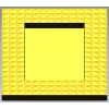 Pyramid Stud Frame STL - 3D model for CNC milling