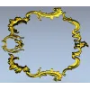 Рокайльная рамка - 3D модель в формате STL для ЧПУ