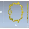 Рокайльная рамка - 3D модель в формате STL для ЧПУ
