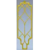 Elysian Lattice Vertical Panel - STL 3D model for CNC