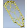 Elysian Lattice Vertical Panel - STL 3D model for CNC