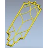 Elysian Lattice Vertical Panel - STL 3D model for CNC