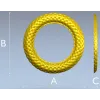 Braided Ring Frame - STL 3D model for CNC milling