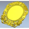 Овальная рамка в барочном стиле - STL 3D модель для ЧПУ