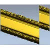 Acanthus Royale Plaque - STL 3D model for CNC milling