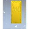 Резная рамка в стиле рококо - 3D модель STL для ЧПУ